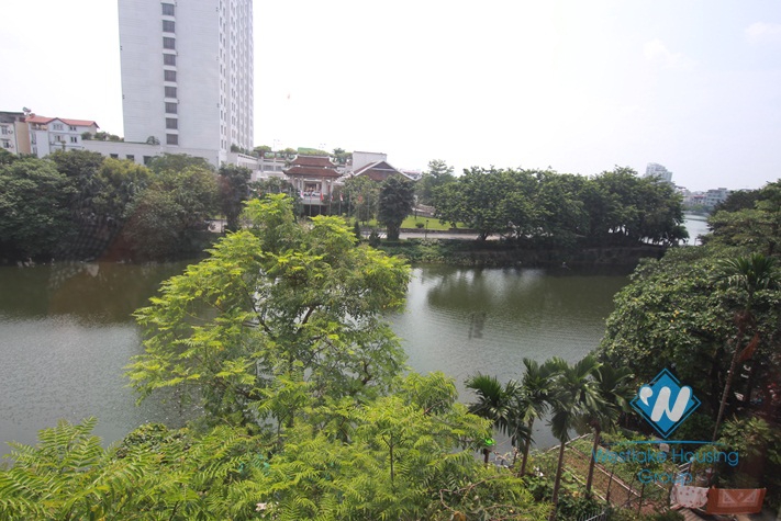 New and modern house with lakeview for rent in Tay Ho